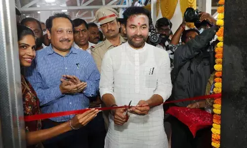 Kishan Reddy inaugurates 3 lifts at Sitafalmandi railway station