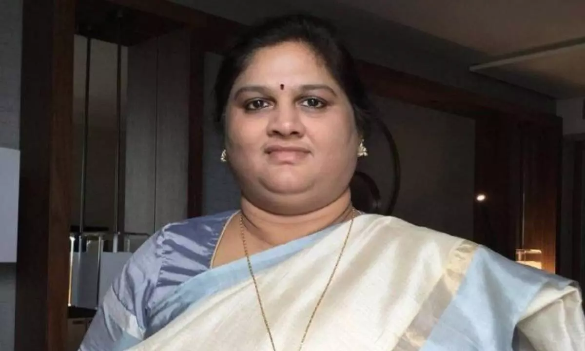 Former Araku MP Kothapalli Geetha