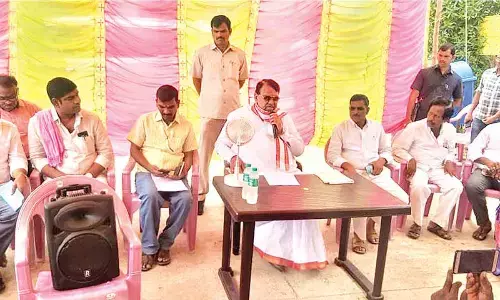 Pocharam plans big events to mark Telangana merger day