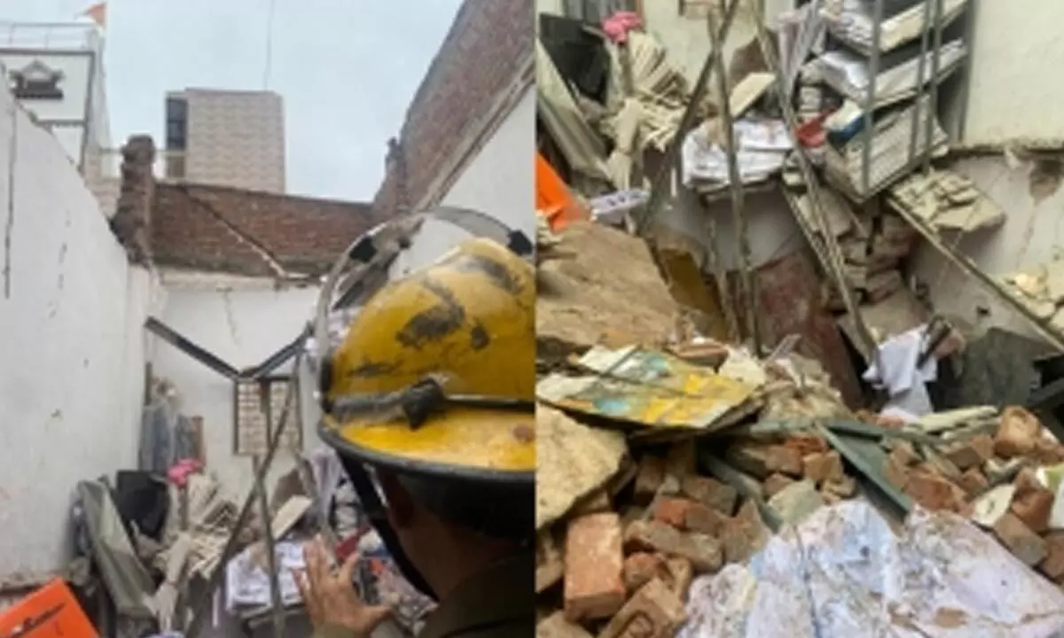 House collapses in Delhis Jangpura extension, six rescued