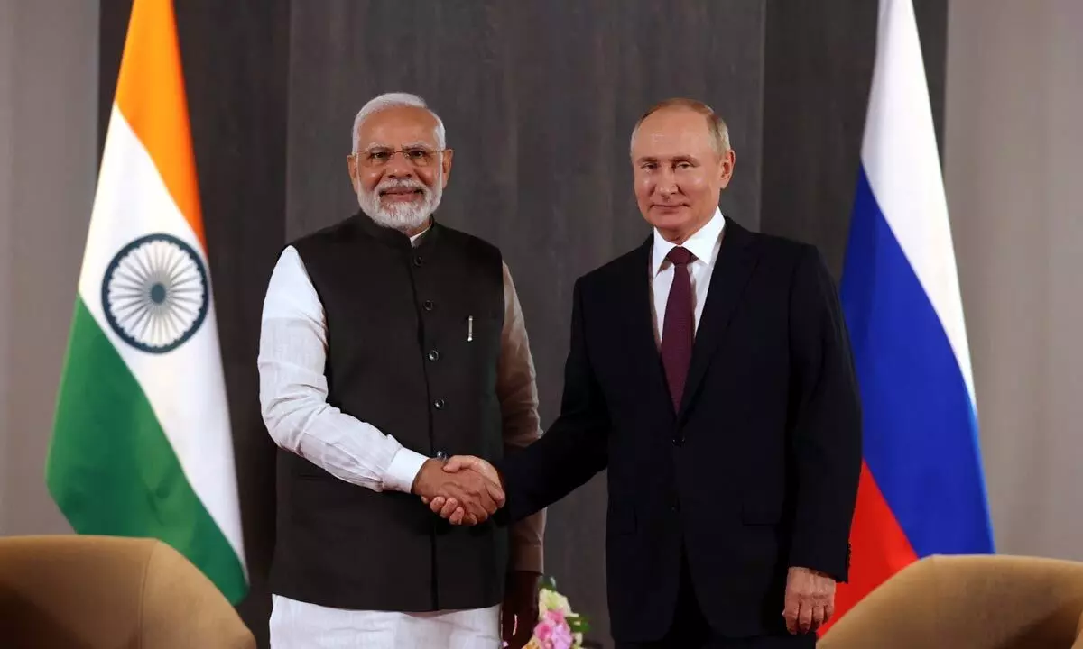 Modi meets Putin, Erdogan on sidelines of SCO meet