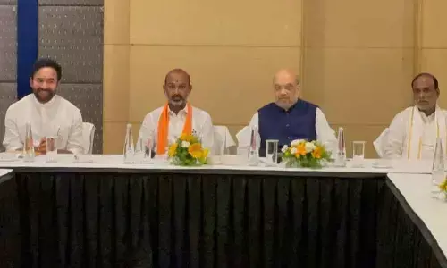 Amit Shah drops hints at Munugodu bypoll date