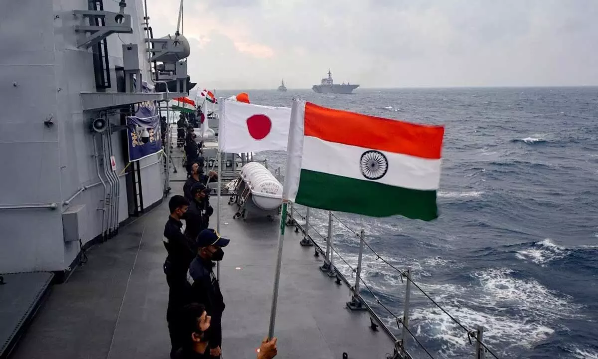 JIMEX 22 between Japan and India concluded in Bay of Bengal on Sunday