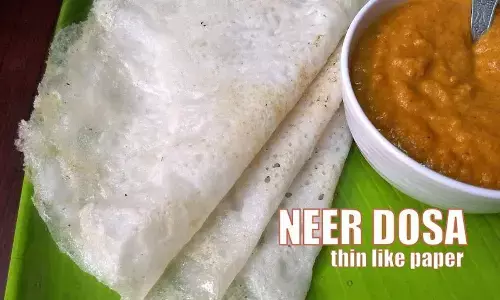 Learn How to Prepare Neer Dosa