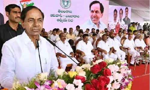 CM KCR announces 10% for STs