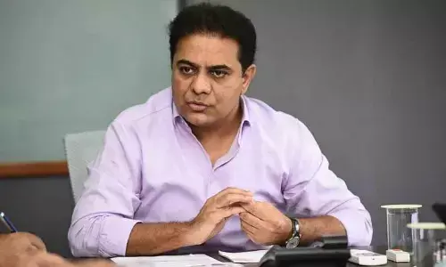 Telangana IT and Municipal Administration Minister K Taraka Rama Rao