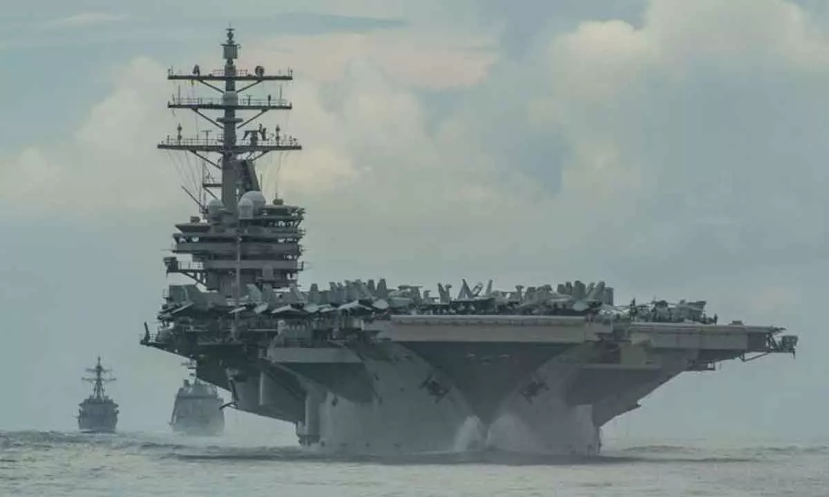 US aircraft carrier to visit S.Korea for combined drills