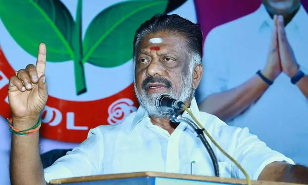 AIADMKs deposed leader and former Tamil Nadu chief minister O. Panneerselvam