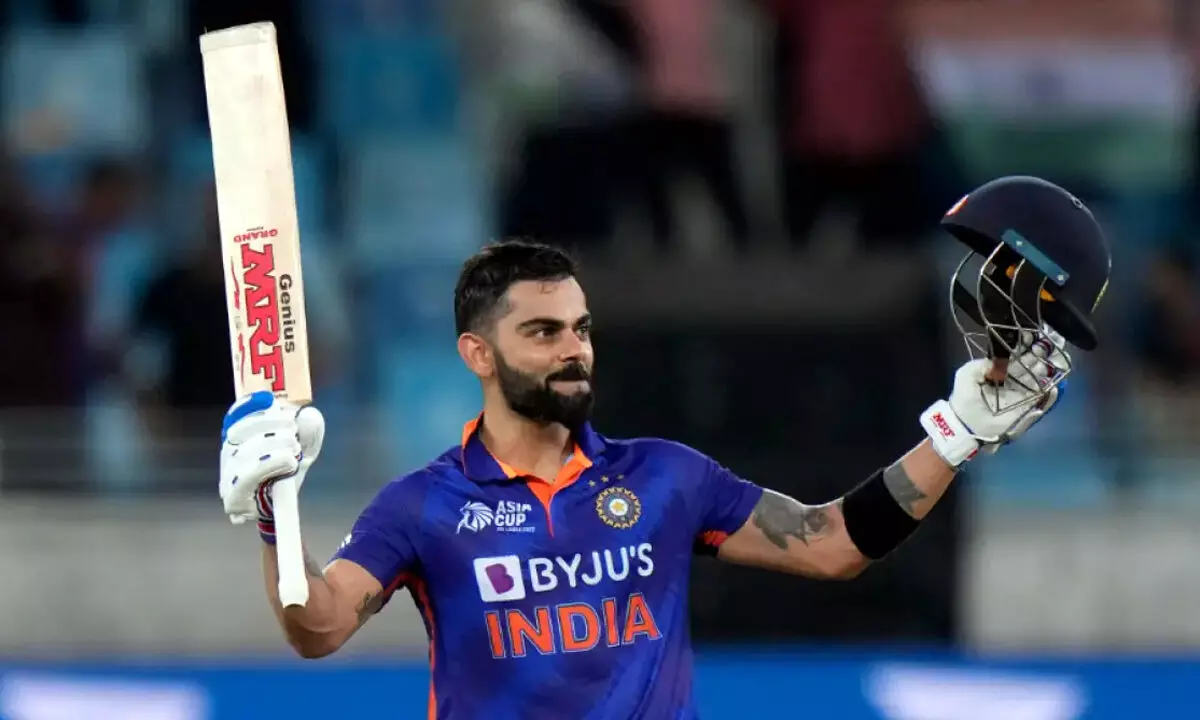 Virat Kohli recently recorded his maiden T20I century