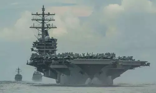 US aircraft carrier to visit S.Korea for combined drills