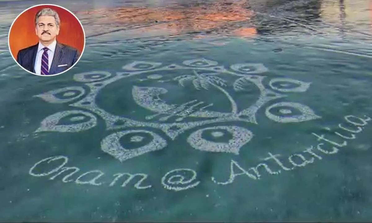 Watch The Trending Video Shared By Anand Mahindra Regarding Onam Celebrations In Antarctica