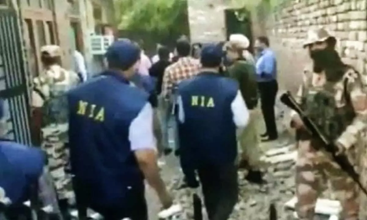 NIA raids PFI offices in four districts of Rajasthan, several detained