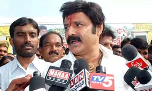 Telugu Desam Party MLA Nandamuri Balakrishna