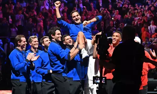 Nadal and Federer shared very emotional moments in London on Friday