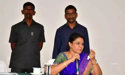 Dist Collector holds review meet on Mana Ooru - Mana Badi prog