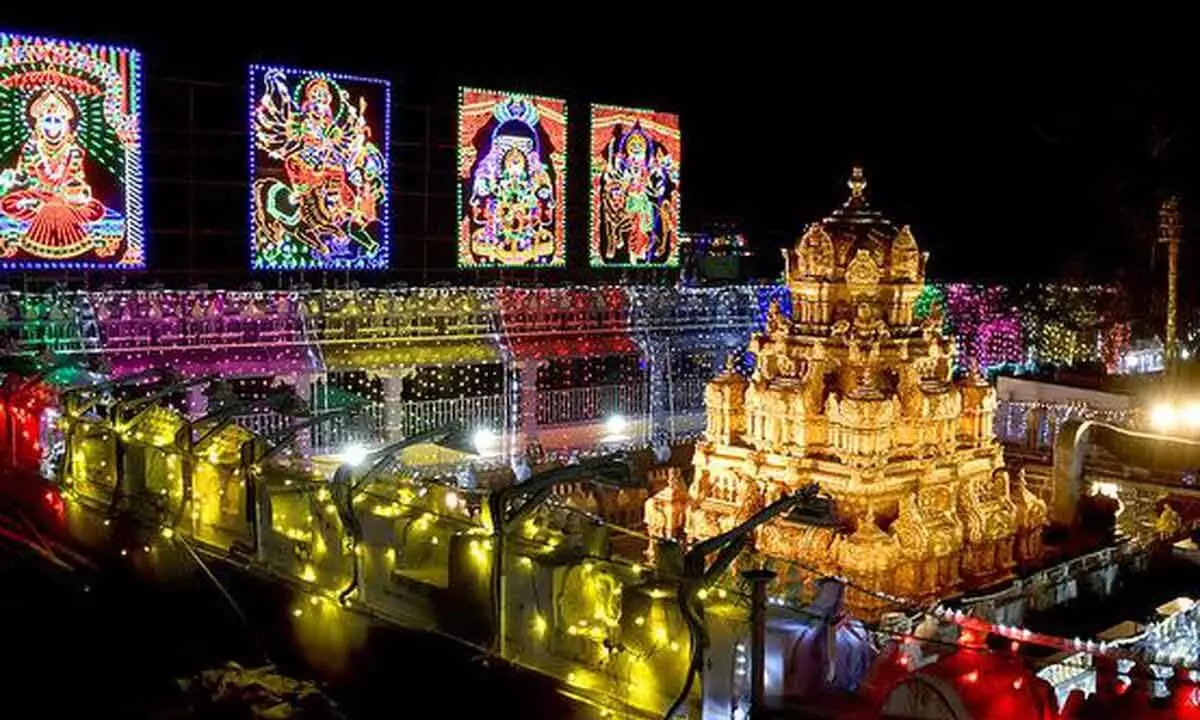 Dussehra festivities to begin at Vijayawada Kanaka Durga temple tomorrow
