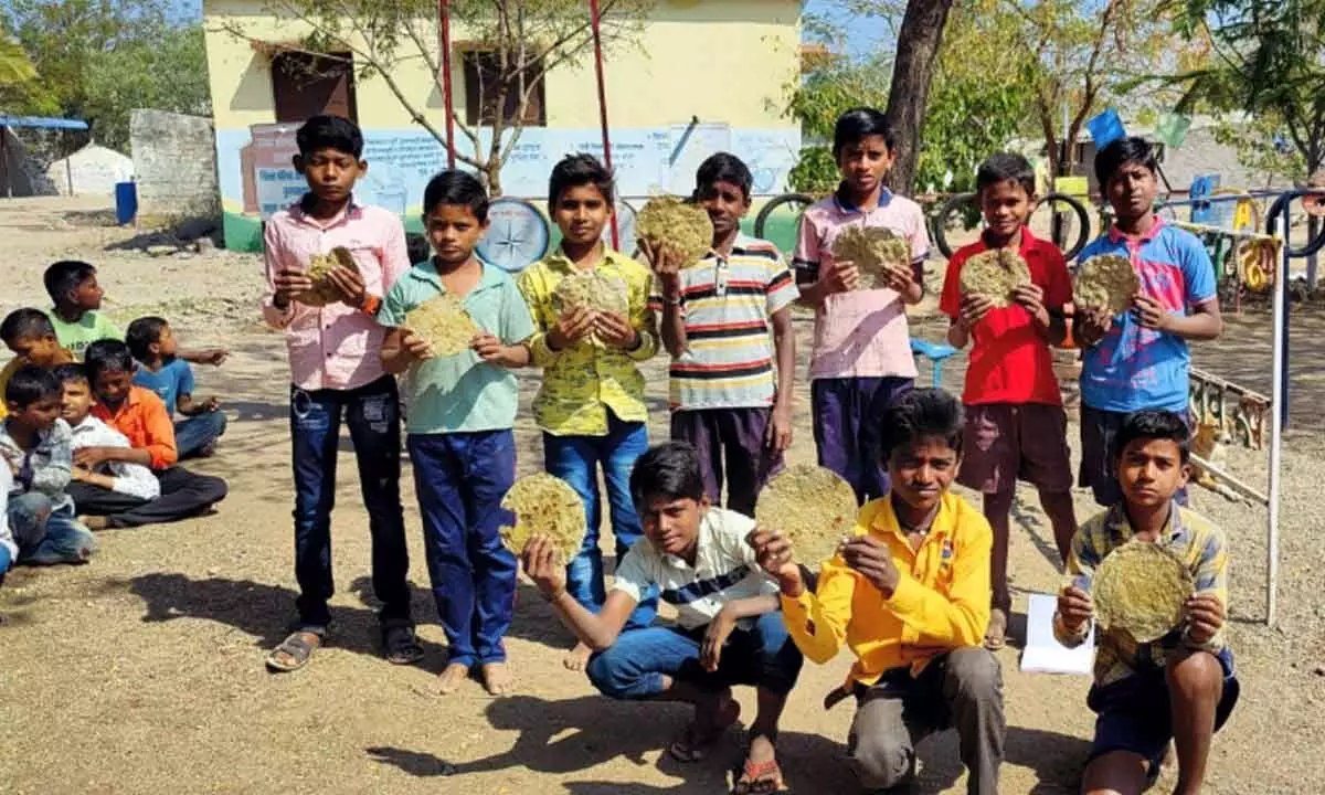 Children learn making bhakri & other skills to become independent