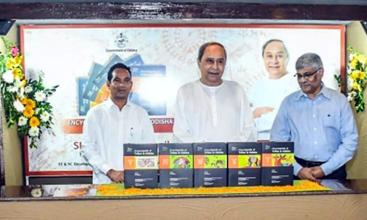 Odisha CM Naveen Patnaik releases 5 edited volumes of Encyclopaedia of Tribes