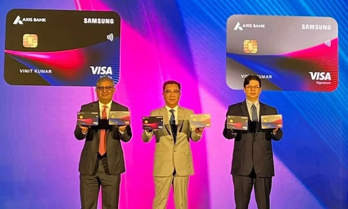 Samsung introduces Credit Card in India in association with Axis Bank