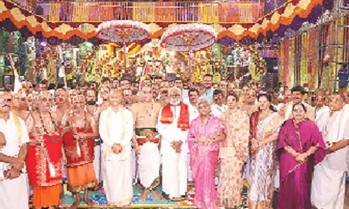 Tirupati: Ankurarpana held amidst religious fervour
