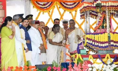 Prez Murmu opens Dussehra festivities in Ktaka; calls for thrust on women empowerment