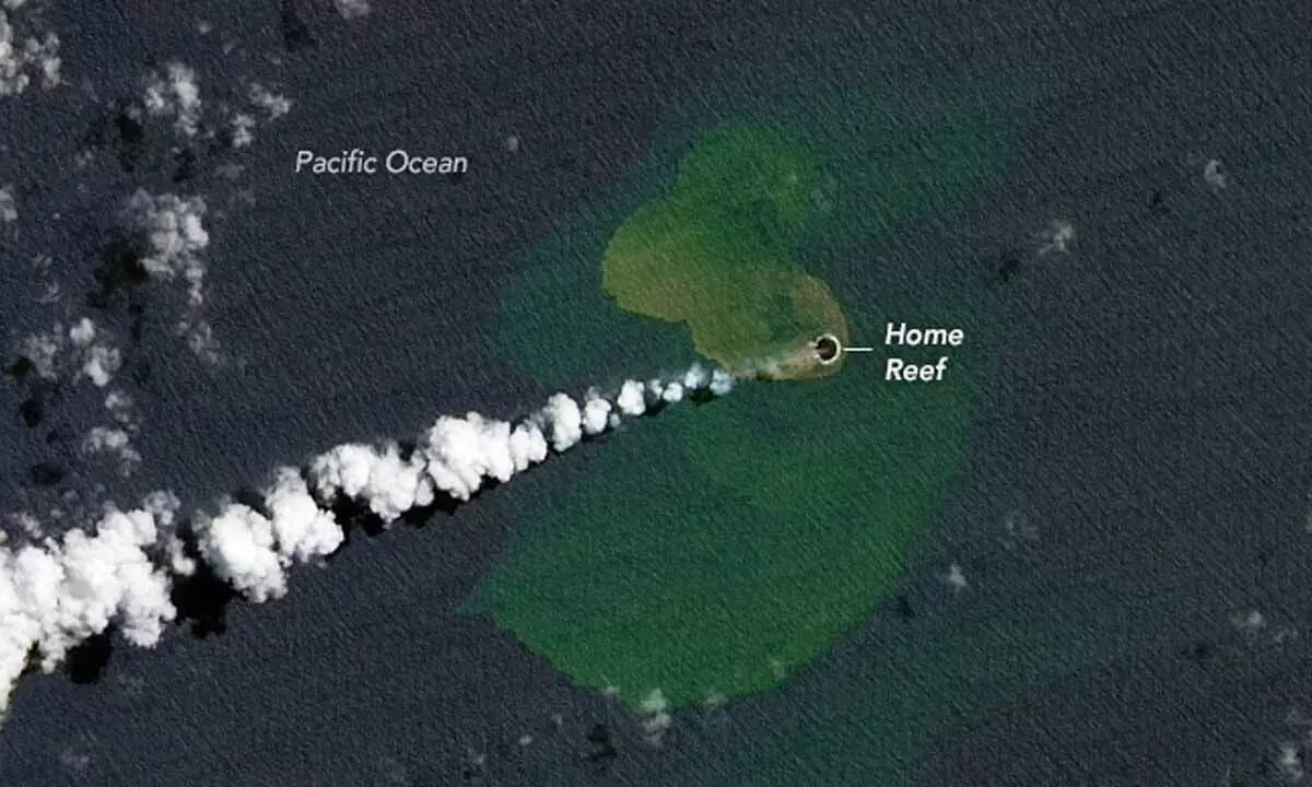 NASA Discovers New Island In Pacific Ocean