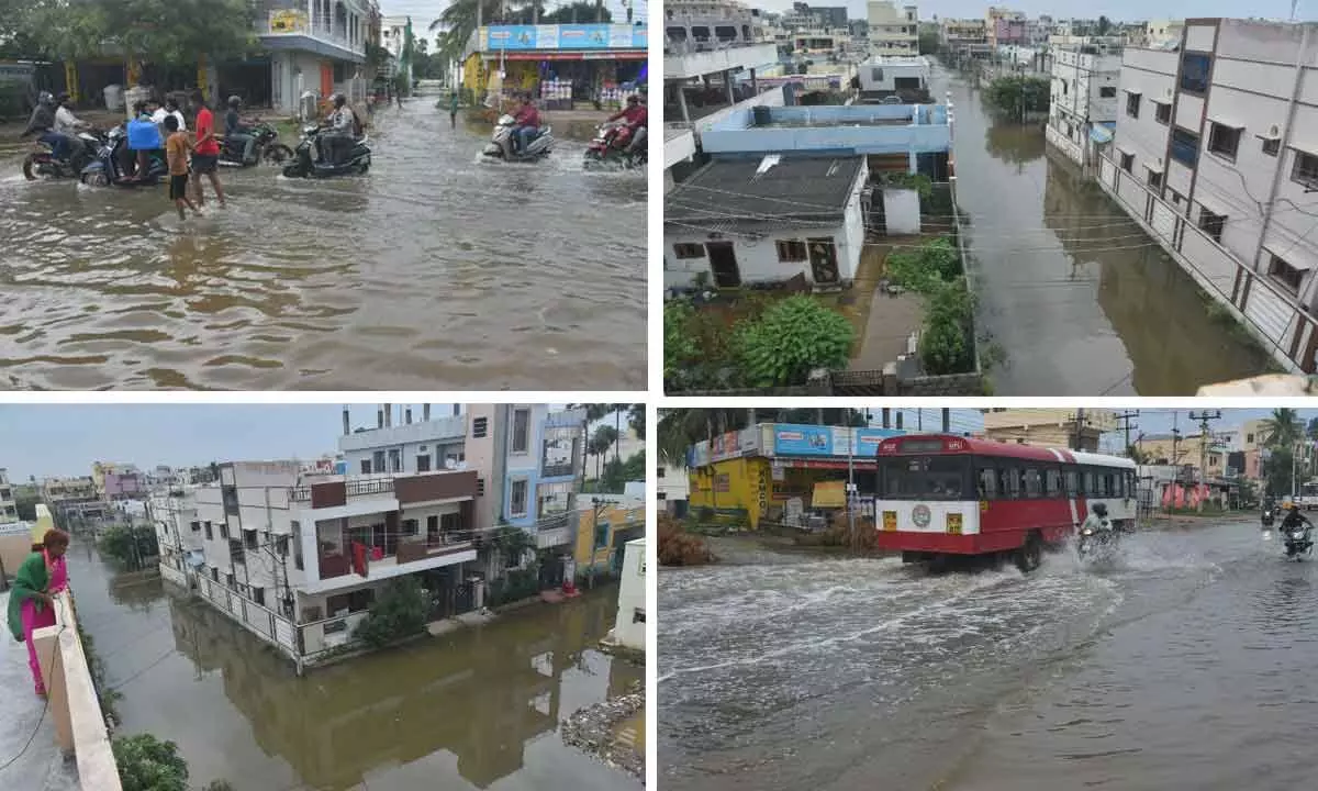 Hyderabad: Many areas in city still reeling under water