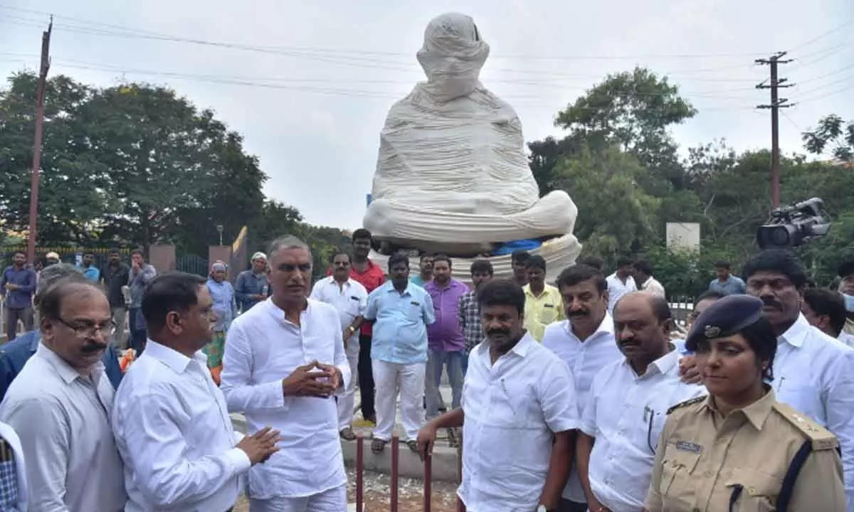 KCR to unveil Gandhi statue at Gandhi Hospital on Oct 2