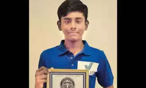 N A Snehan, a Class IX student of Shanti Niketan School in Theni