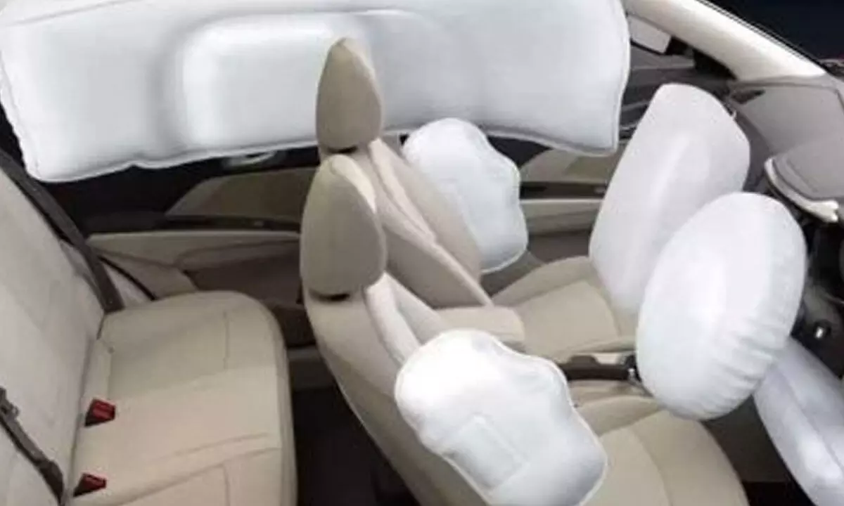 6 airbags for cars not now