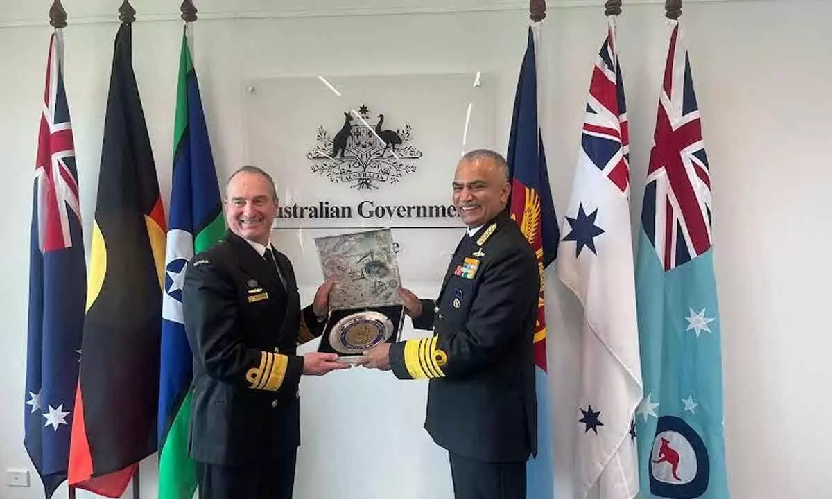 CNS Admiral Hari Kumar visits Australia