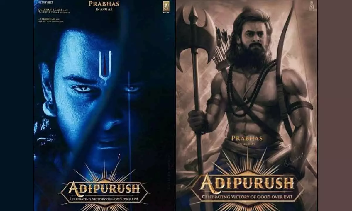 Adipurush: Prabhas Looks Terrific As Lord Ram Holding The Bow And Arrow…