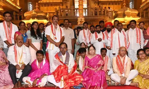 KCR proposes developing ‘Narasimha Abhayaranyam’