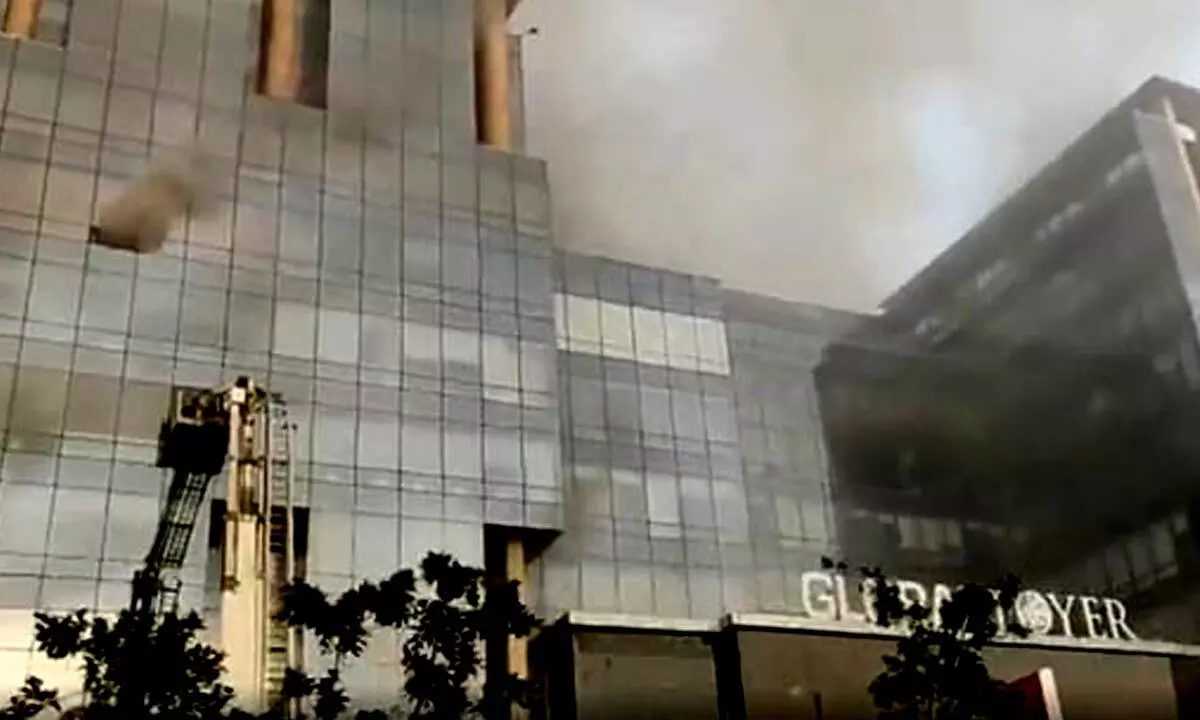 Fire breaks out at shop in Gurugram mall, no injuries reported