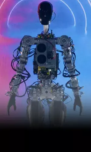 AI Day 2022 - Elon Musk unveils Teslas first Humanoid Robot