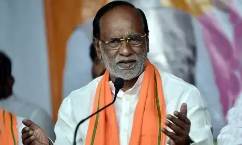 BJP parliamentary Board member and MP Dr K Laxman