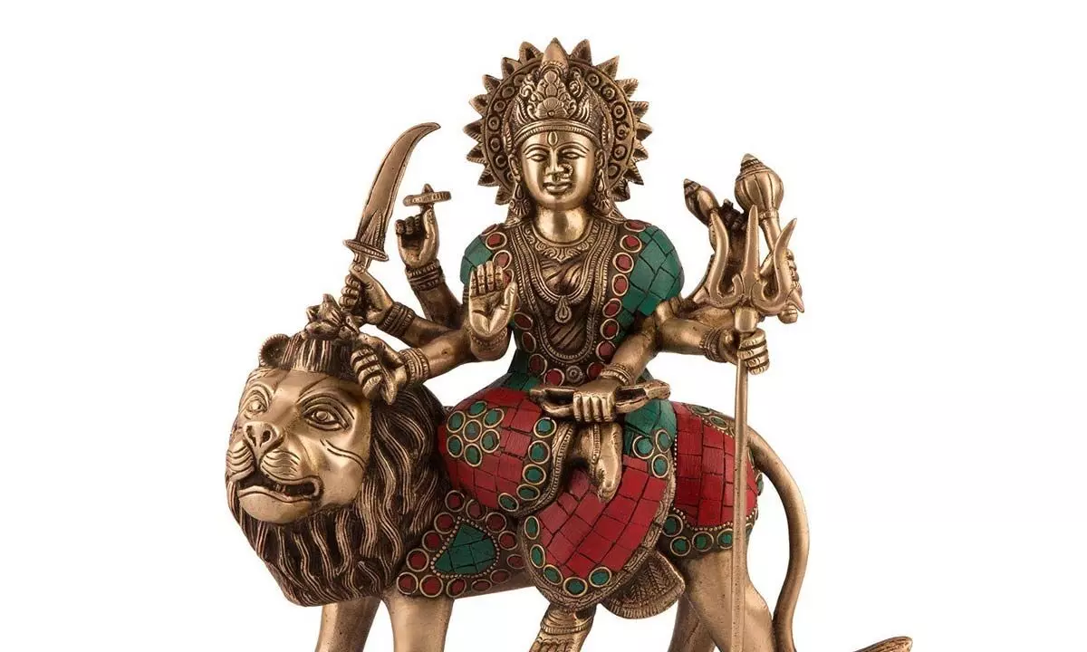 The nine forms of Goddess Durga