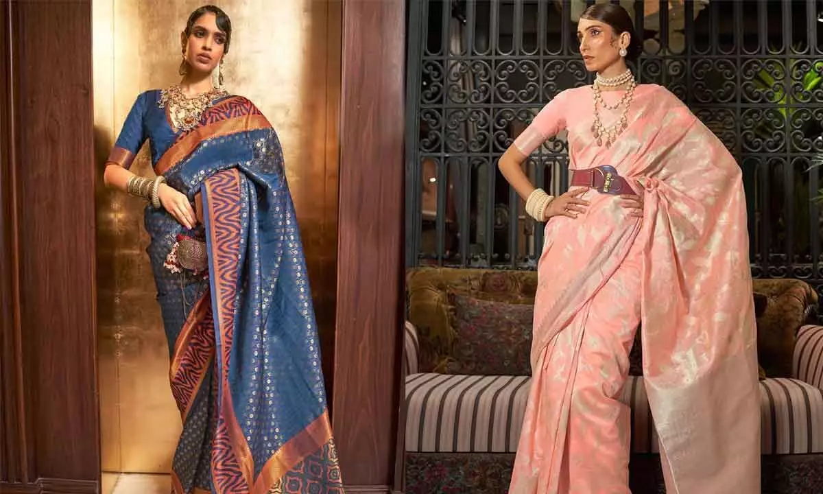 Try these quirky ways to wear a saree