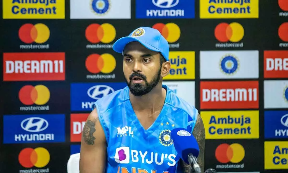 India opener and vice-captain K.L Rahul