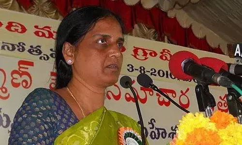 Education Minister Sabitha Indra Reddy