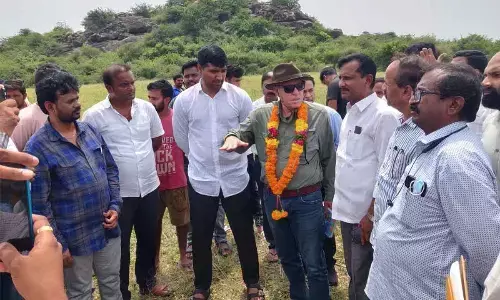 Israel representative visits Indo-Israel project site