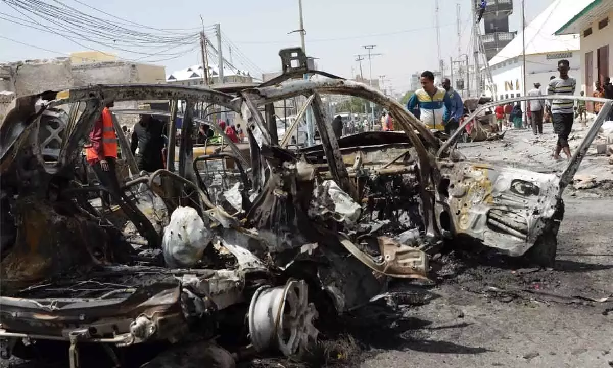 Somali leaders condemn suicide bomb attacks as death toll hits 15
