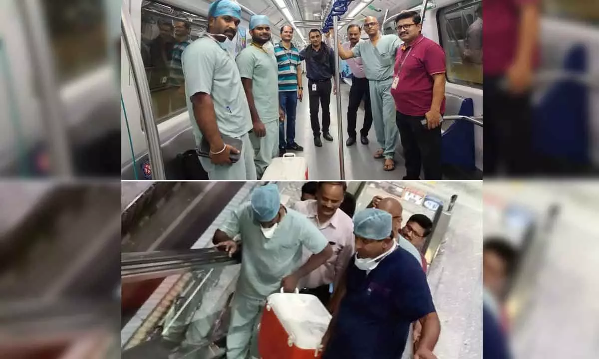 Doctors Uses Metro Rail To Transport Live Heart For Transplant Surgery