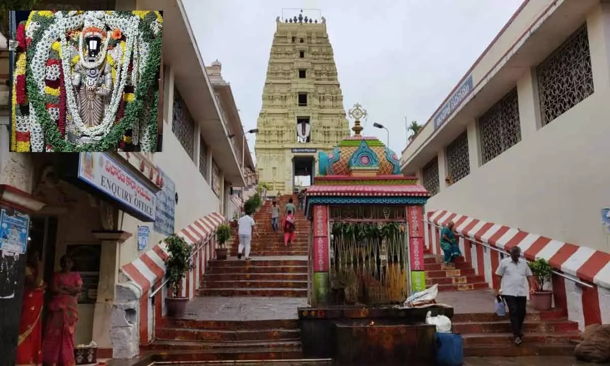 Dwaraka Tirumala Brahmotsavams starts at Chinna Venkanna Temple in Eluru