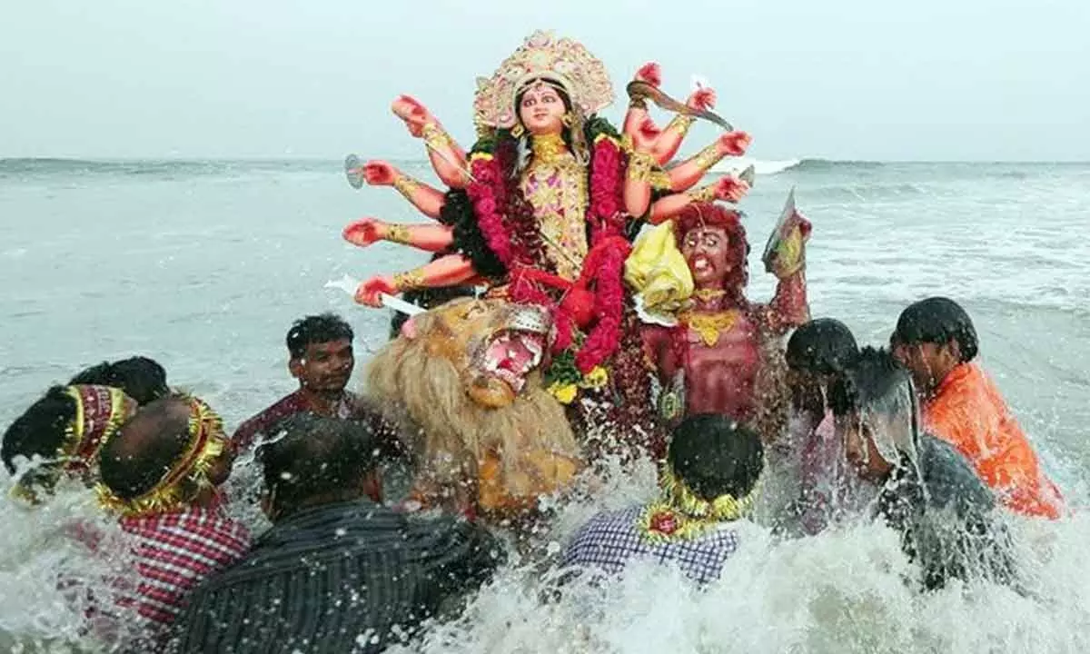 Elaborate arrangements in place for Durga idol immersion