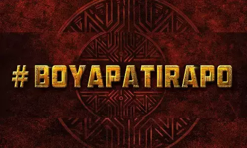 Ram and Boyapati’s movie shooting commenced today in Hyderabad!