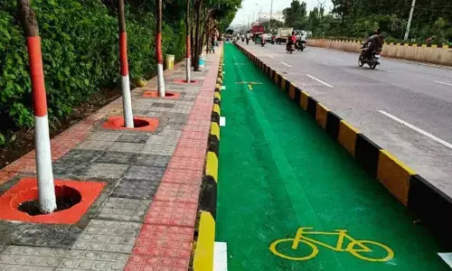Hyd city to get 90 km of cycle tracks