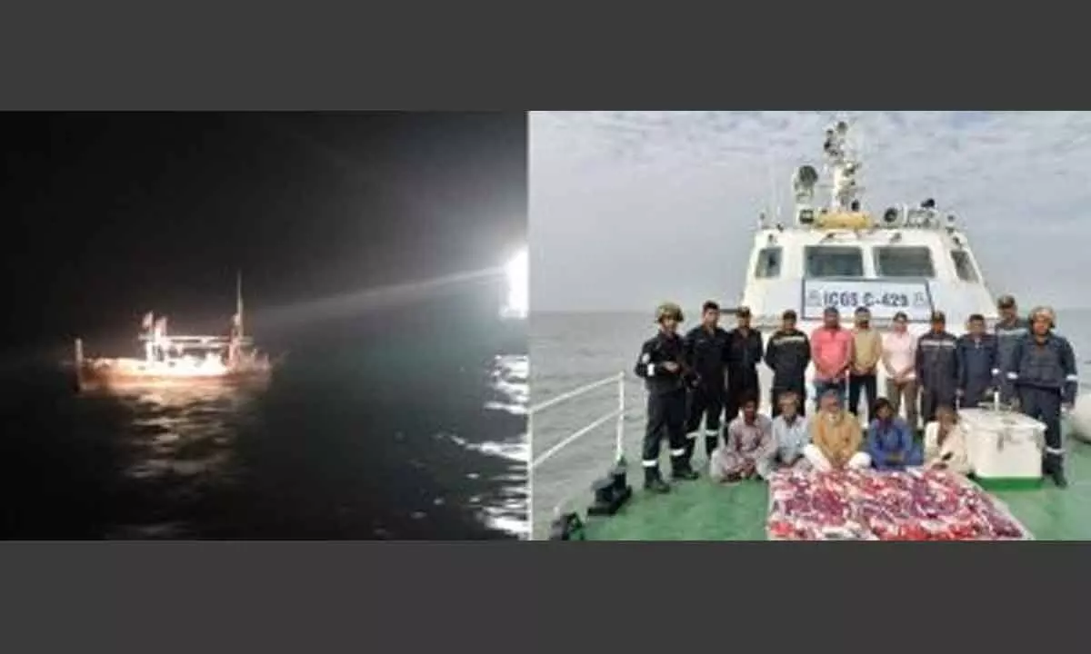 Heroin worth Rs 350 cr seized from Pakistani boat off Gujarat coast