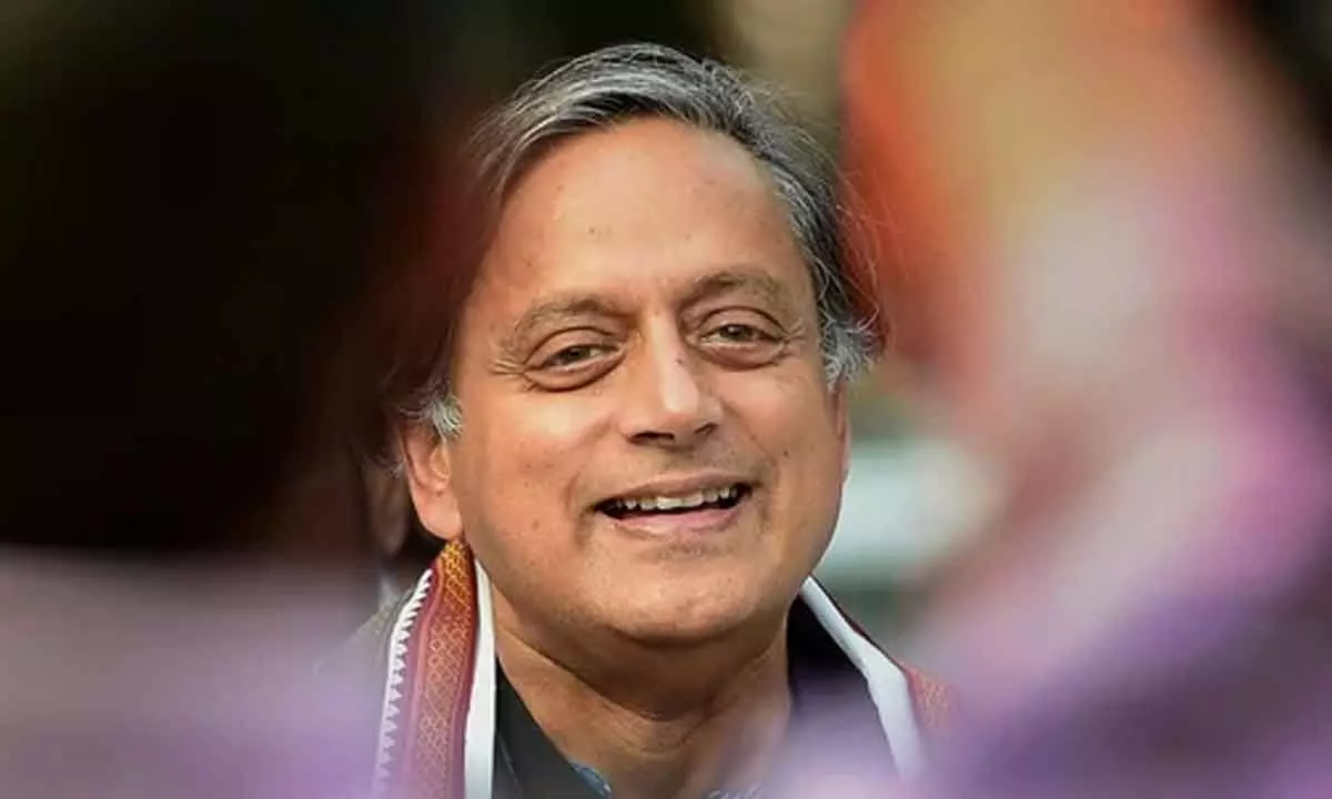 Congress presidential polls candidate Shashi Tharoor