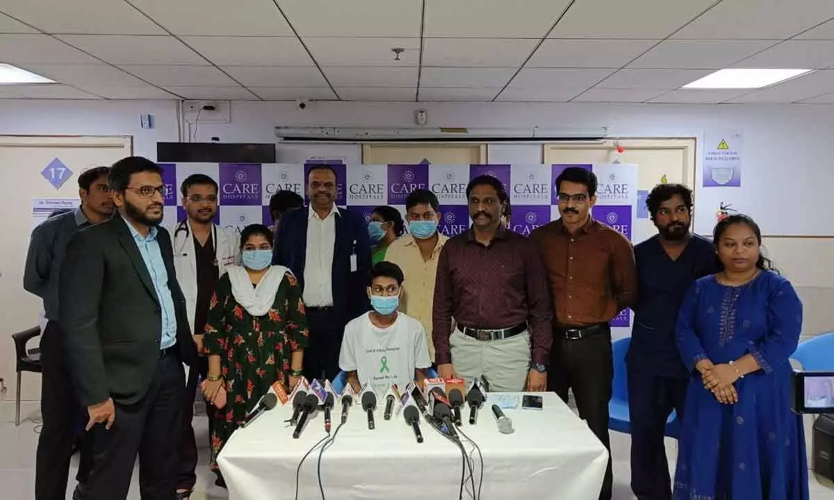 Visakhapatnam: Rare surgery performed at Care Hospitals